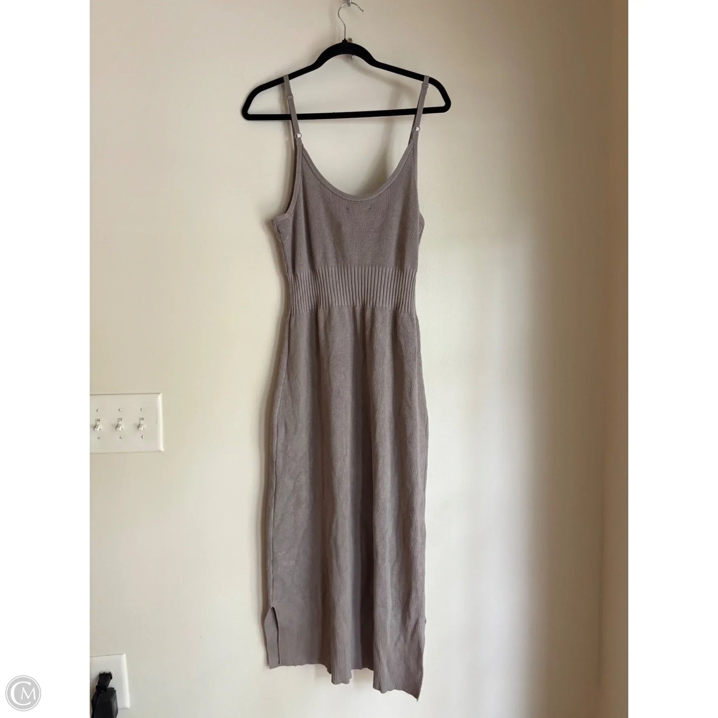 Dress Casual Maxi By Freshman In Grey, Size: Xl