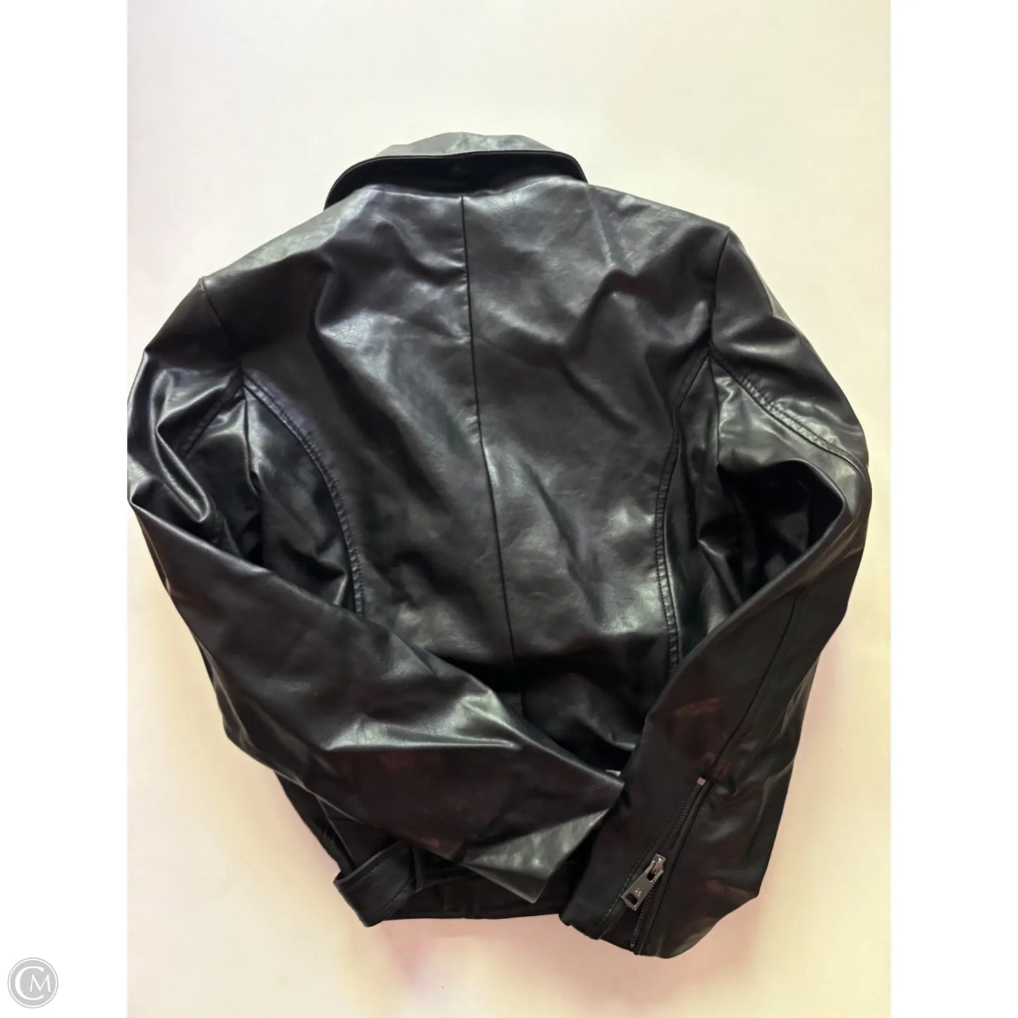 Jacket Moto By Elodie In Black, Size: M