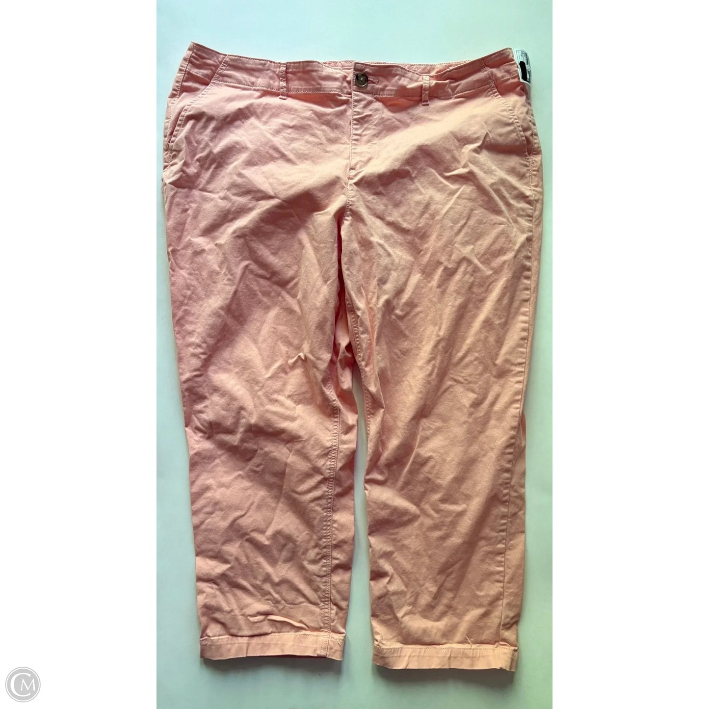 Pants Chinos & Khakis By Loft In Peach, Size: 18