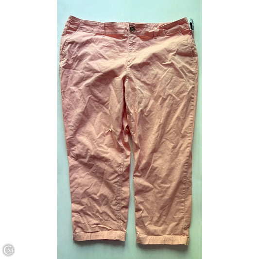 Pants Chinos & Khakis By Loft In Peach, Size: 18