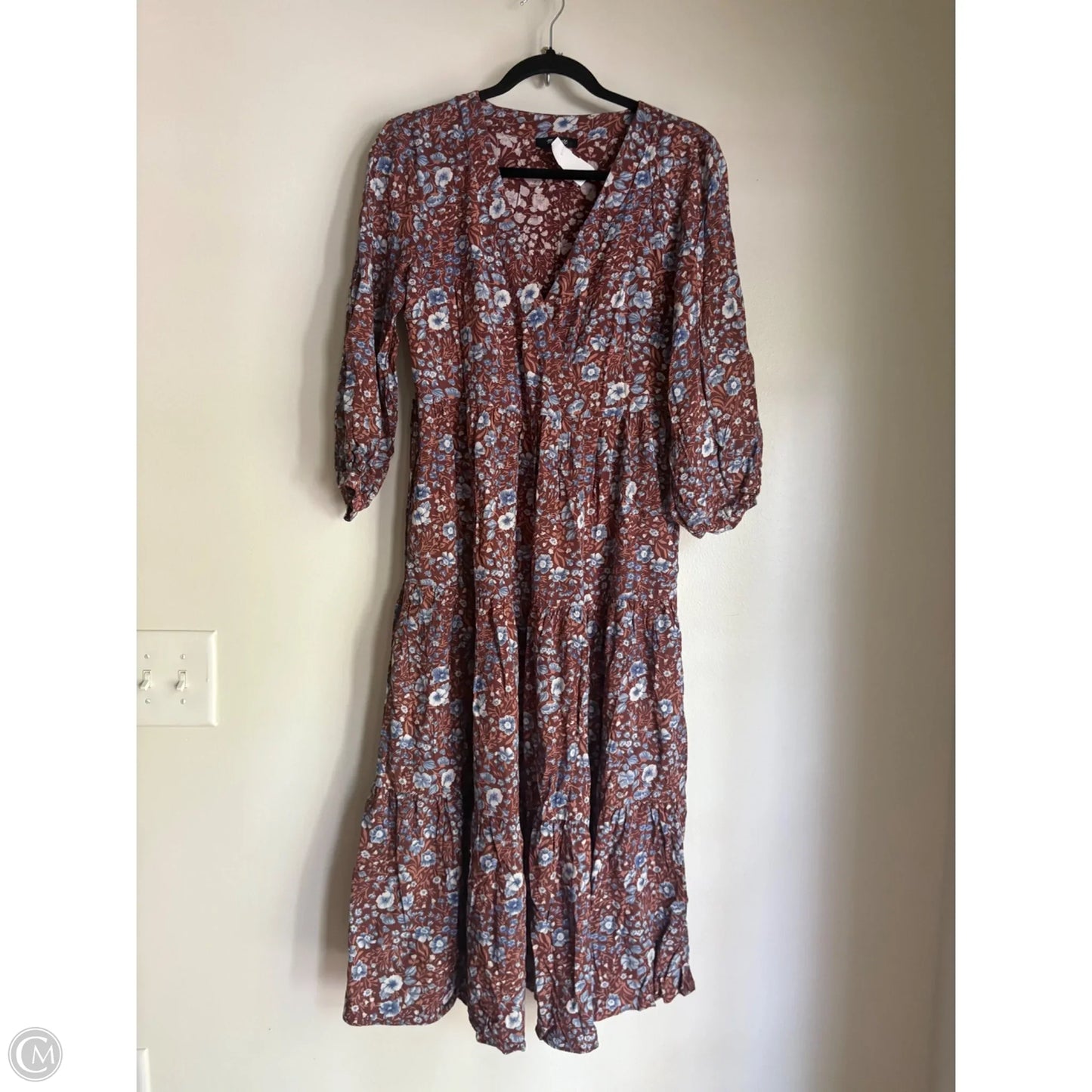 Dress Casual Maxi By Madewell In Floral Print, Size: Xs