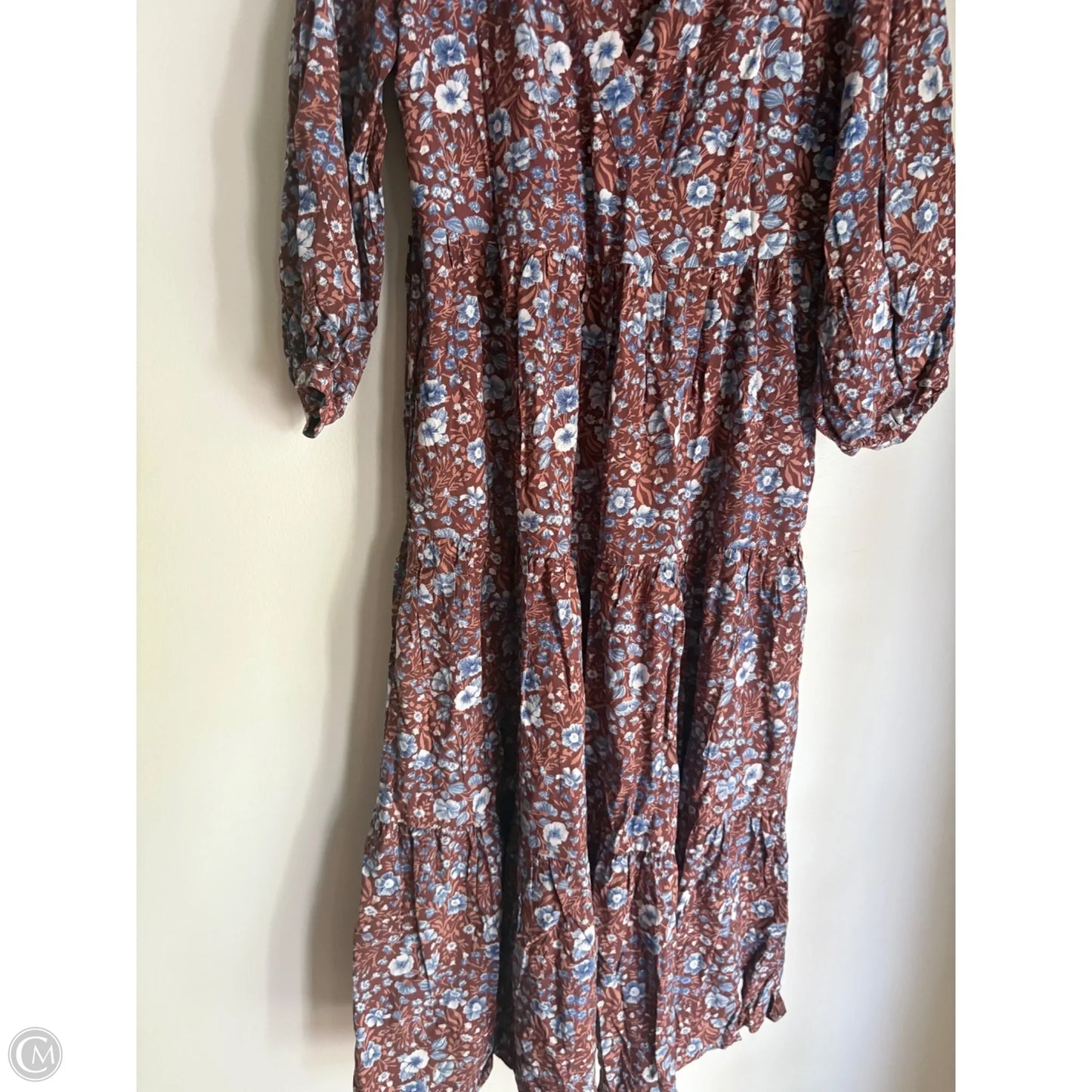 Dress Casual Maxi By Madewell In Floral Print, Size: Xs