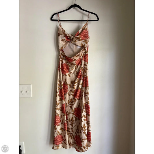 Dress Party Long By Petal Pup In Floral Print, Size: S