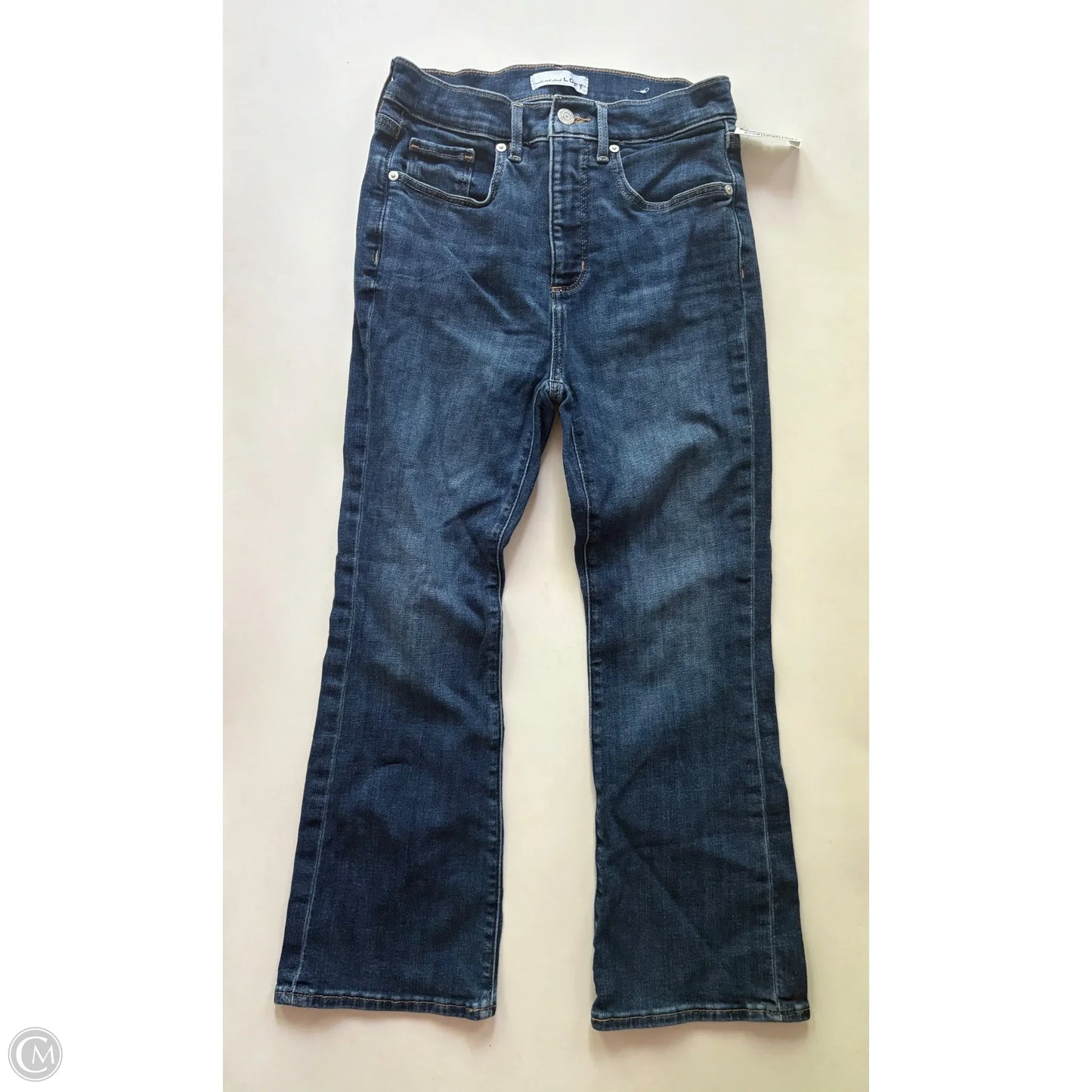 Jeans Straight By Loft In Blue, Size: 2