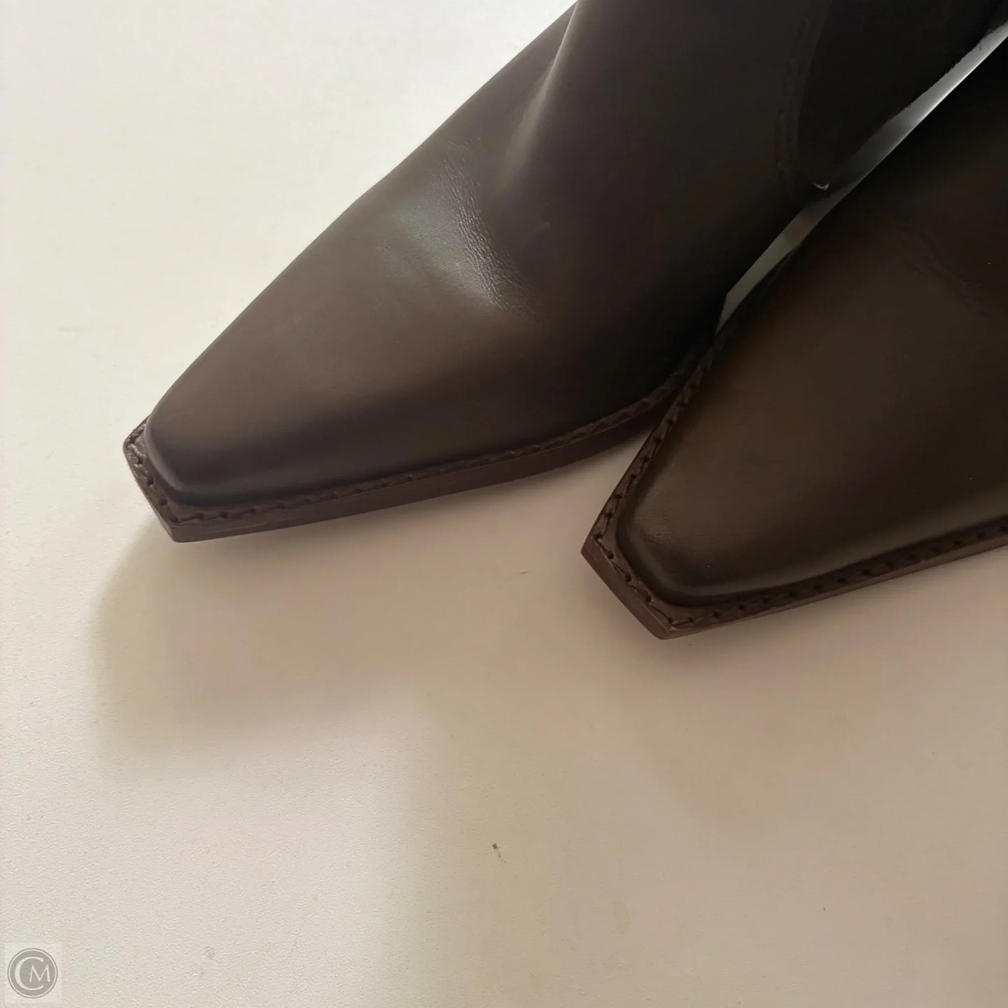 Boots Ankle Heels By Vince Camuto In Brown, Size: 8