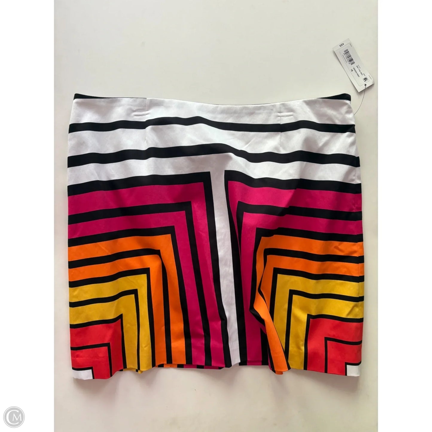 Skirt Mini & Short By Worthington In Striped Pattern, Size: 18