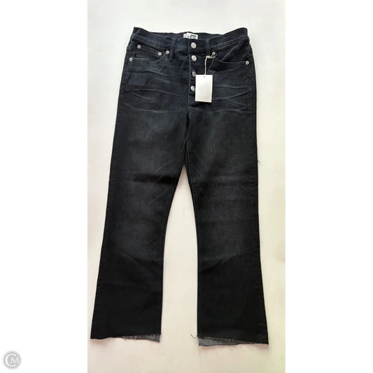 Jeans Straight By J. Crew In Black, Size: 6