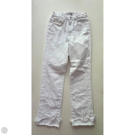 Jeans Straight By Good American In White, Size: 4