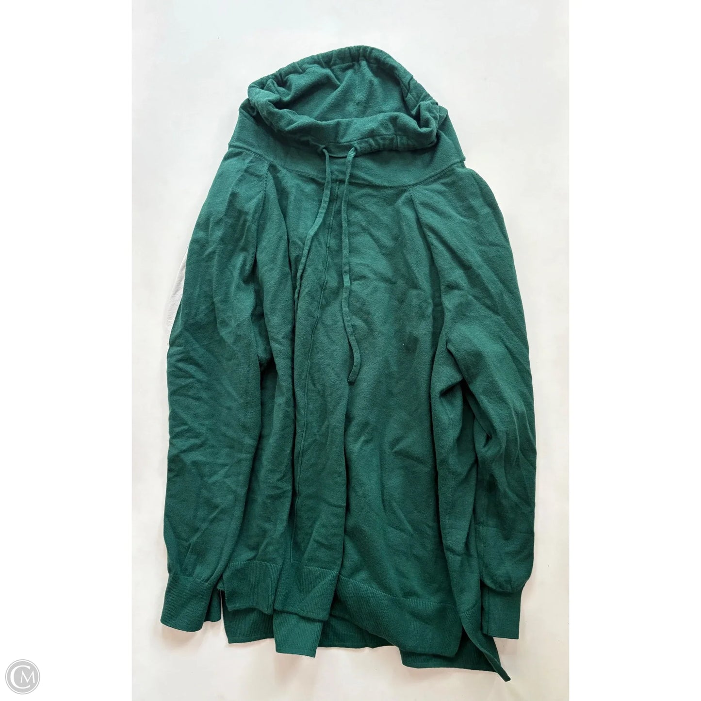 Sweatshirt Crewneck By Lane Bryant In Green, Size: 1x