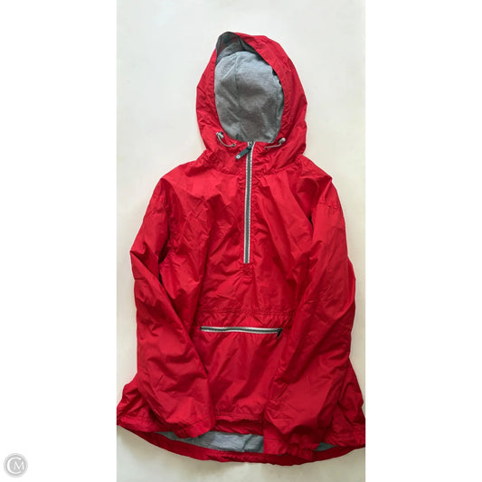 Jacket Windbreaker By Lauren James In Red, Size: L