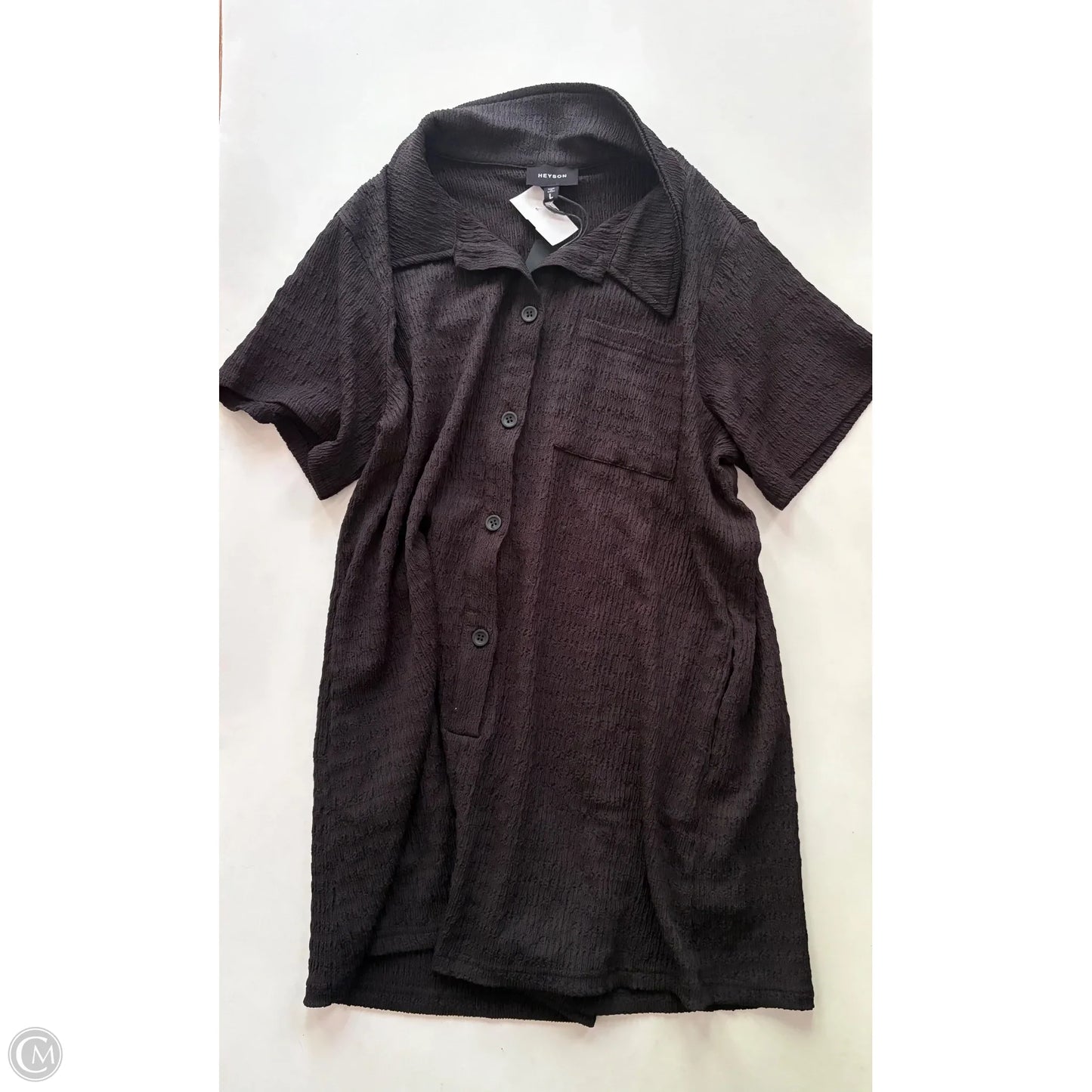 Romper By Heyson In Black, Size: 12