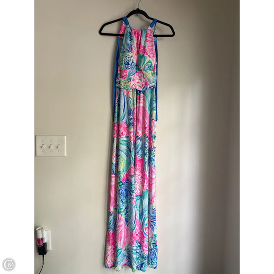 Dress Casual Midi By Lilly Pulitzer In Multi-colored, Size: Xs