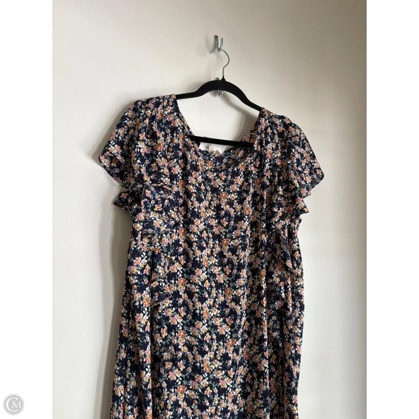 Dress Work By Max Studio In Floral Print, Size: 2x