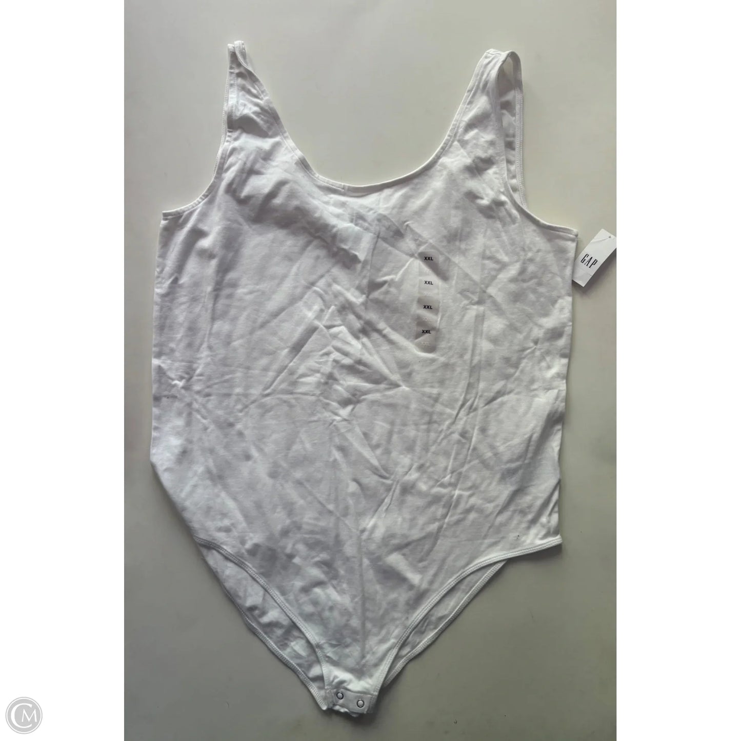 Bodysuit By Gap In White, Size: 2x