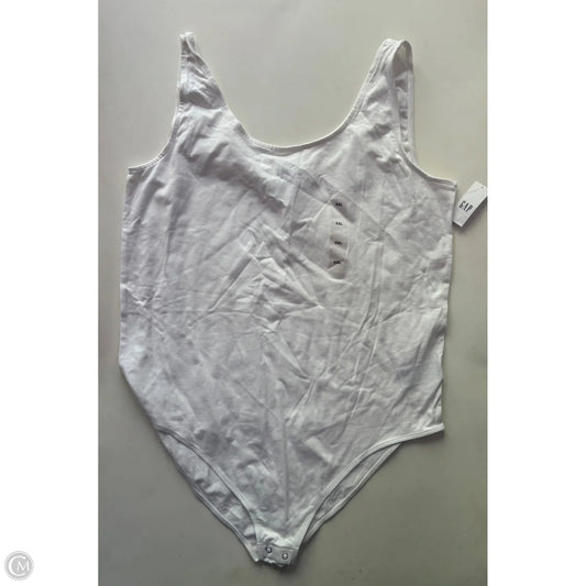 Bodysuit By Gap In White, Size: 2x