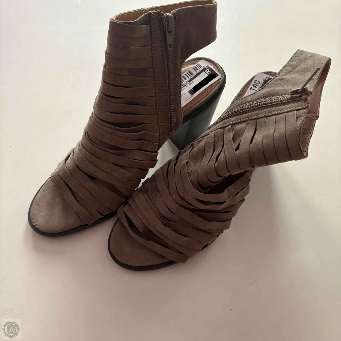 Shoes Heels Block By New Directions In Brown, Size: 8