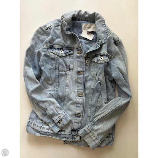 Jacket Denim By Pilcro In Blue, Size: Xs