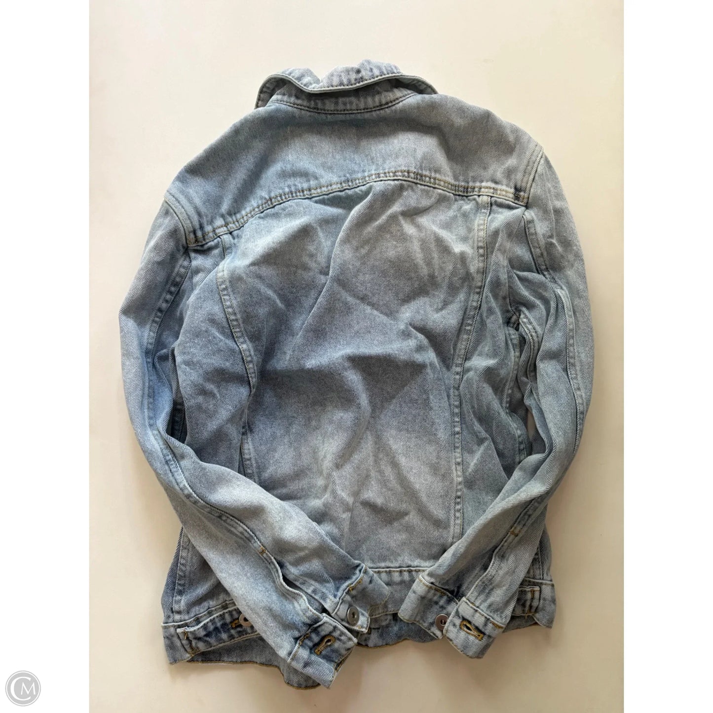 Jacket Denim By Pilcro In Blue, Size: Xs