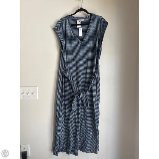 Dress Work By Loft In Striped Pattern, Size: 2x