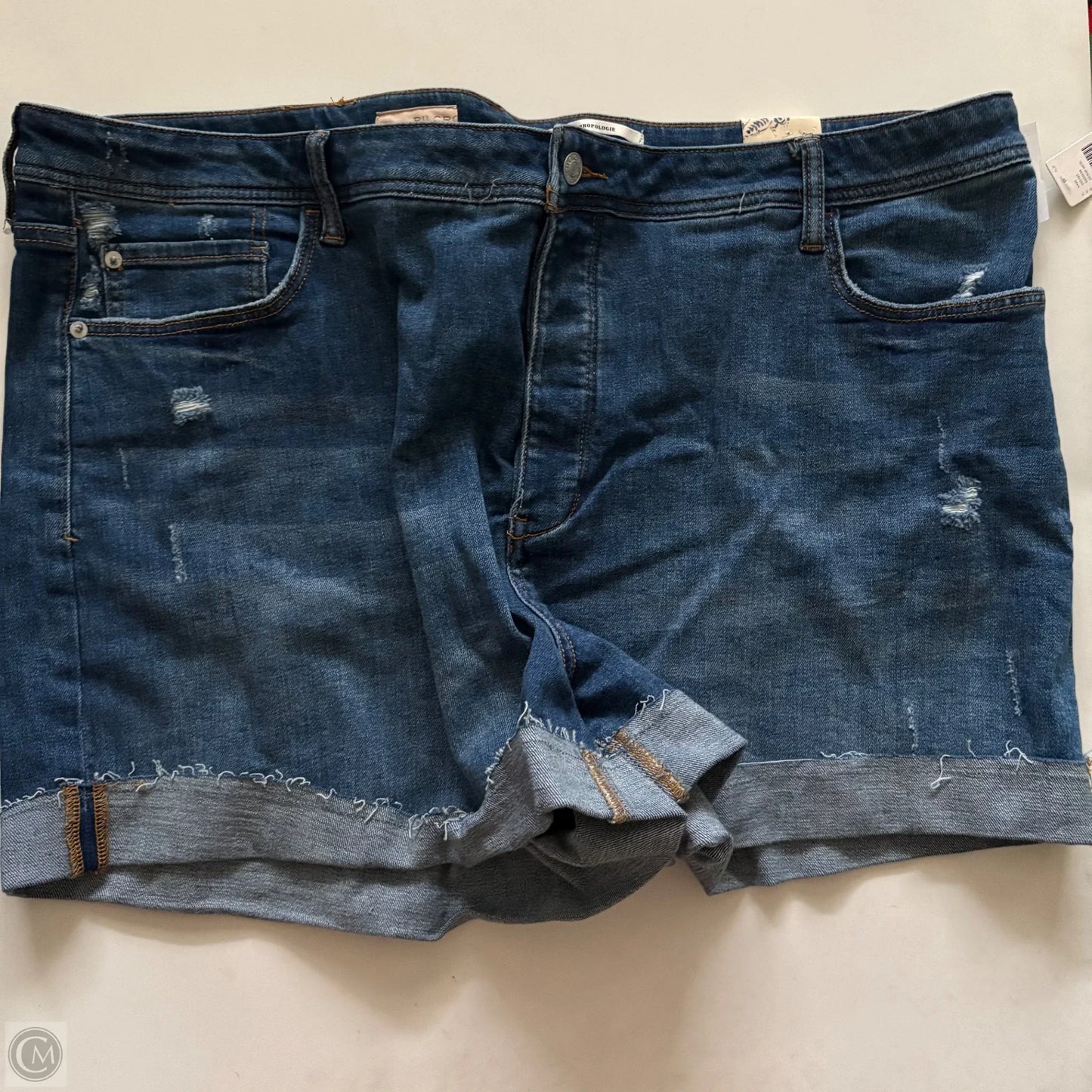 Shorts By Pilcro In Blue, Size: 22