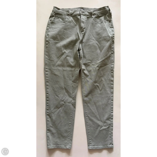 Jeans Straight By Sonoma In Green, Size: 12
