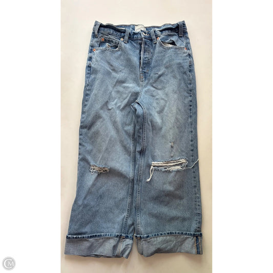 Jeans Cropped By Universal Thread In Blue, Size: 4