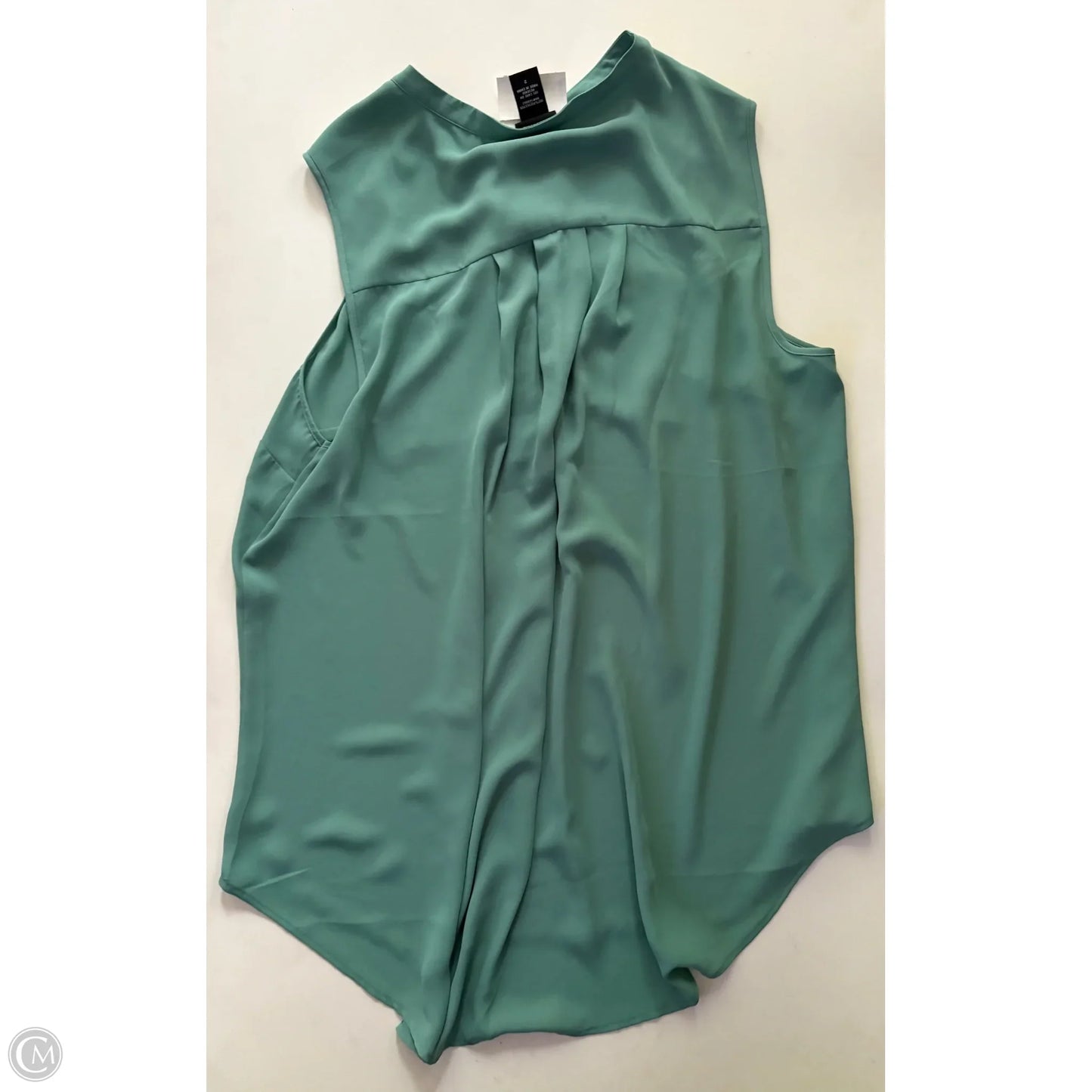 Blouse Sleeveless By Torrid In Green, Size: 2x