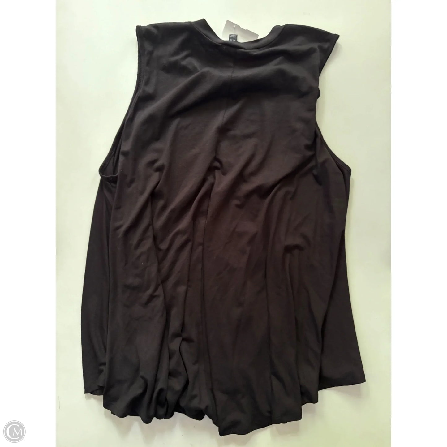 Top Sleeveless By Lane Bryant In Black, Size: 1x