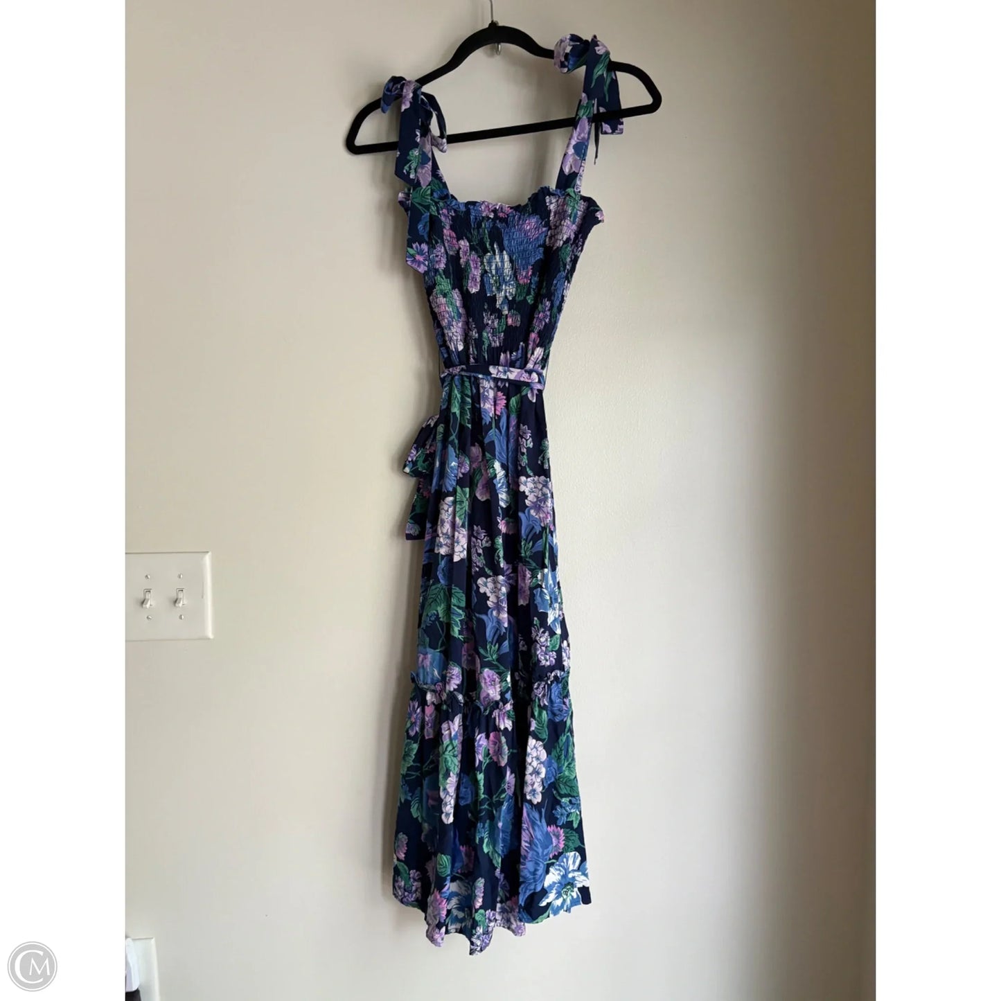 Dress Casual Maxi By J. Crew In Floral Print, Size: Xs
