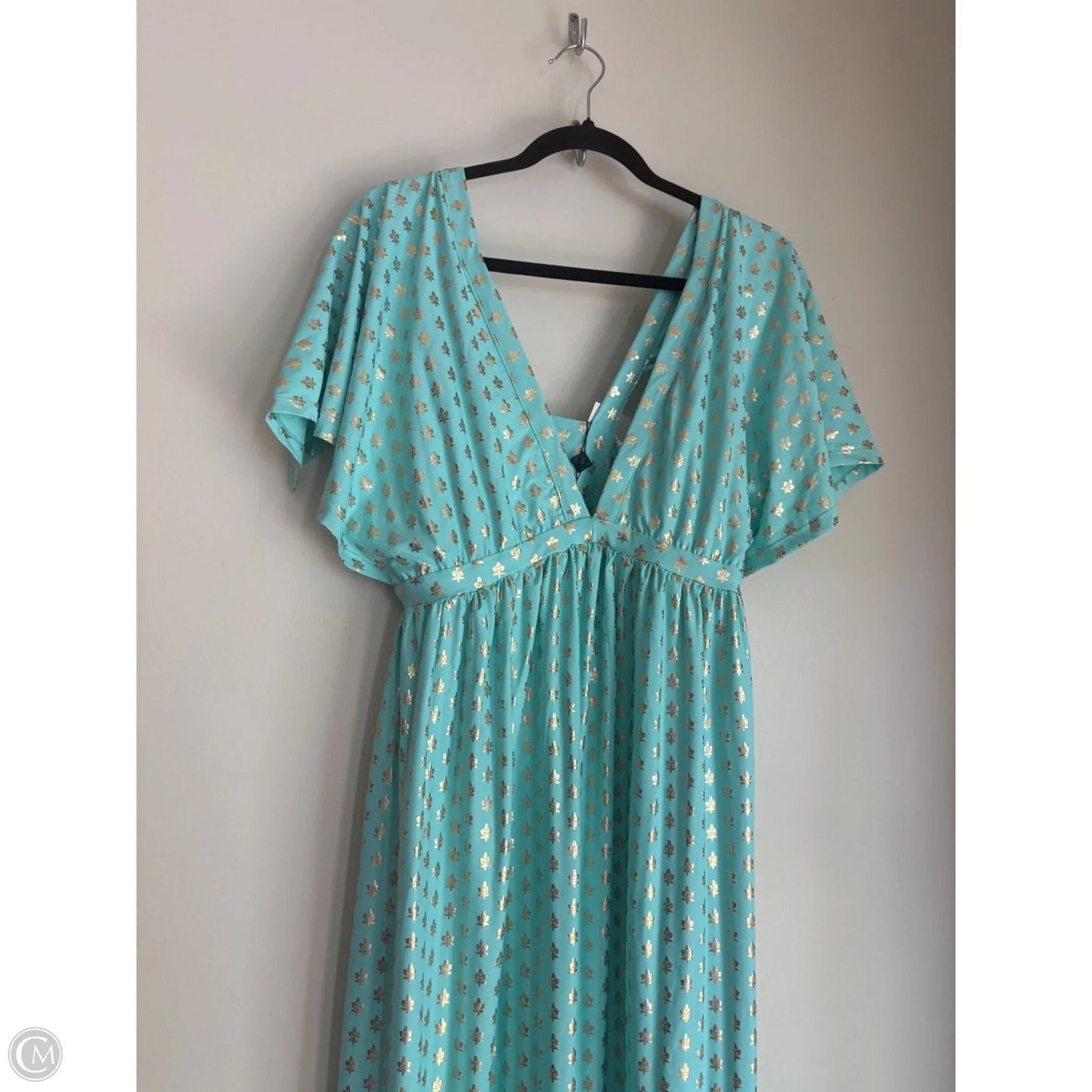 Dress Casual Maxi By Cabana Life In Blue, Size: Xl