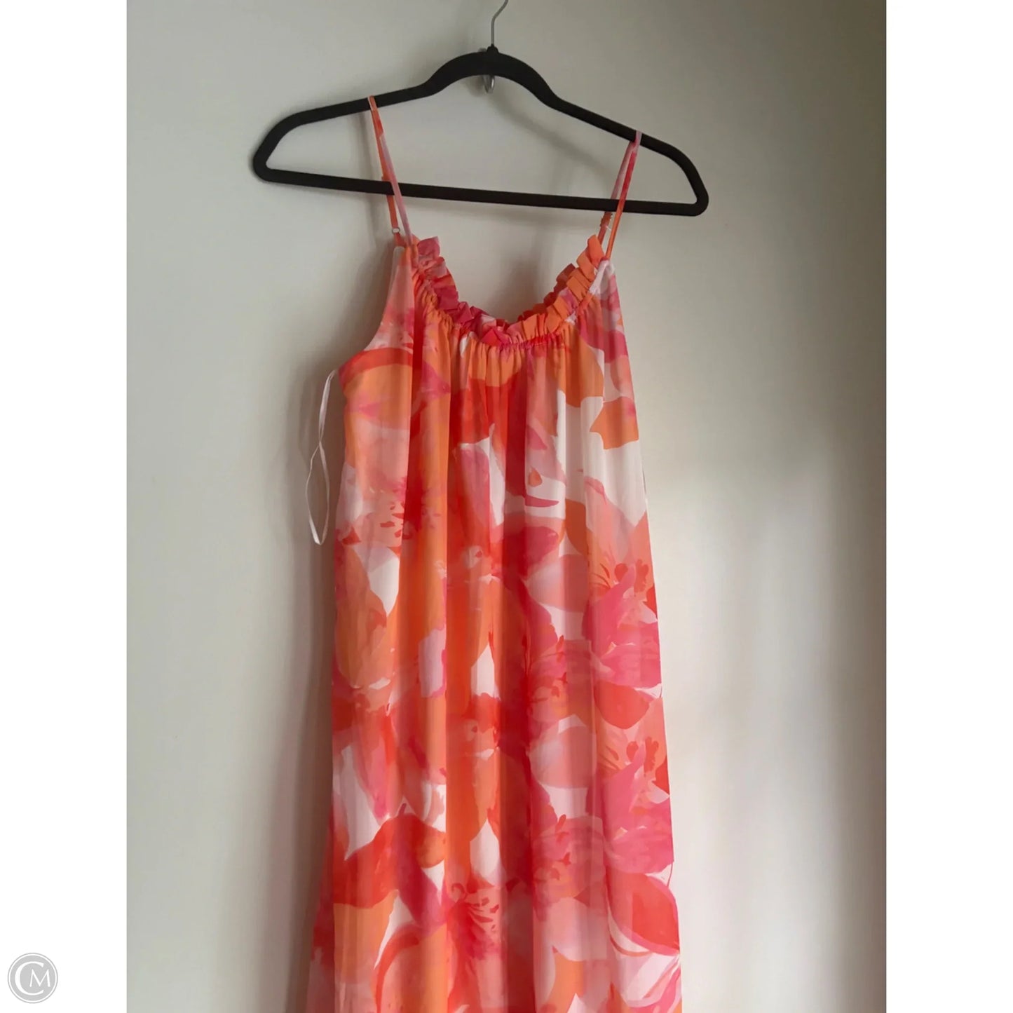 Dress Casual Maxi By Nicole By Nicole Miller In Floral Print, Size: M