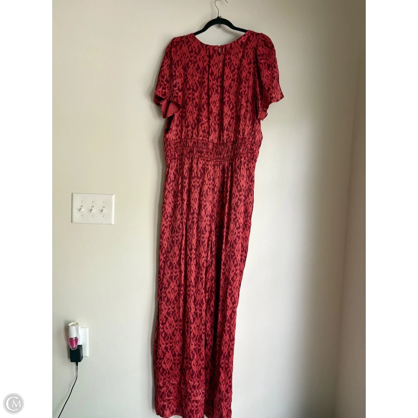 Jumpsuit By Anthropologie In Orange, Size: Xl