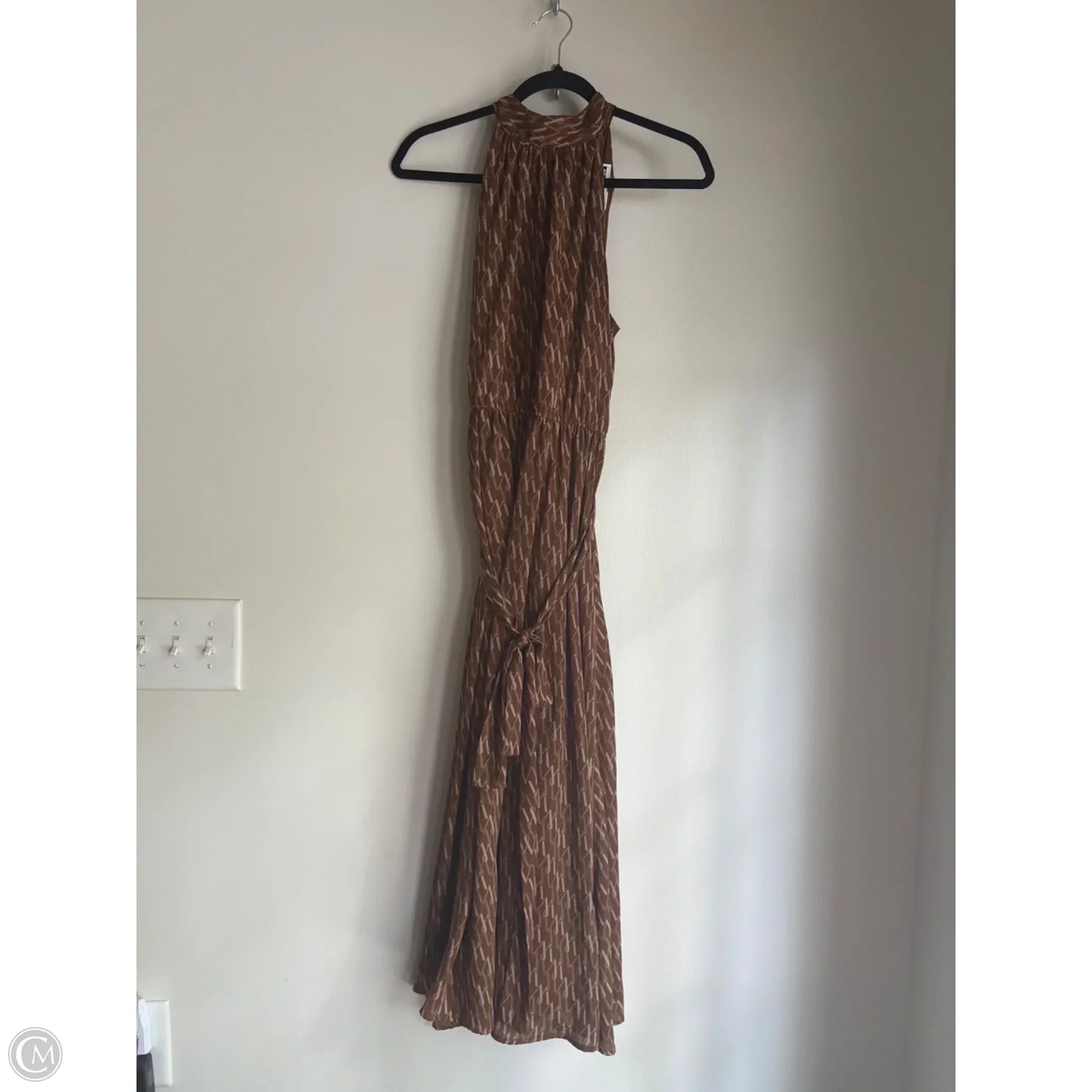 Dress Casual Maxi By Worthington In Brown, Size: L