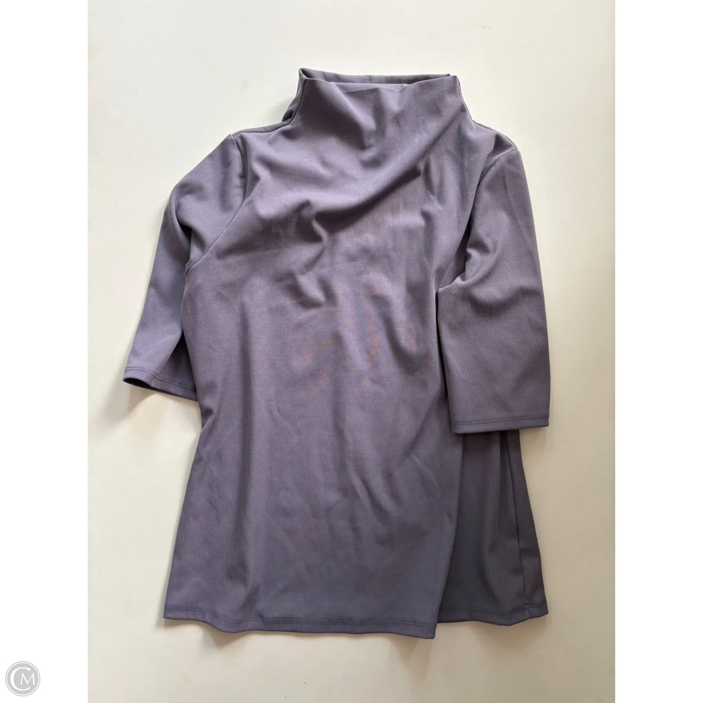 Top Short Sleeve By Worthington In Purple, Size: S
