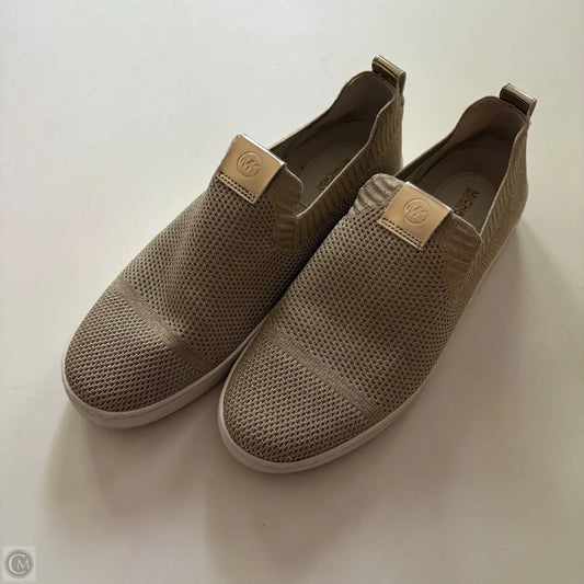Shoes Designer By Michael Kors In Gold, Size: 9.5