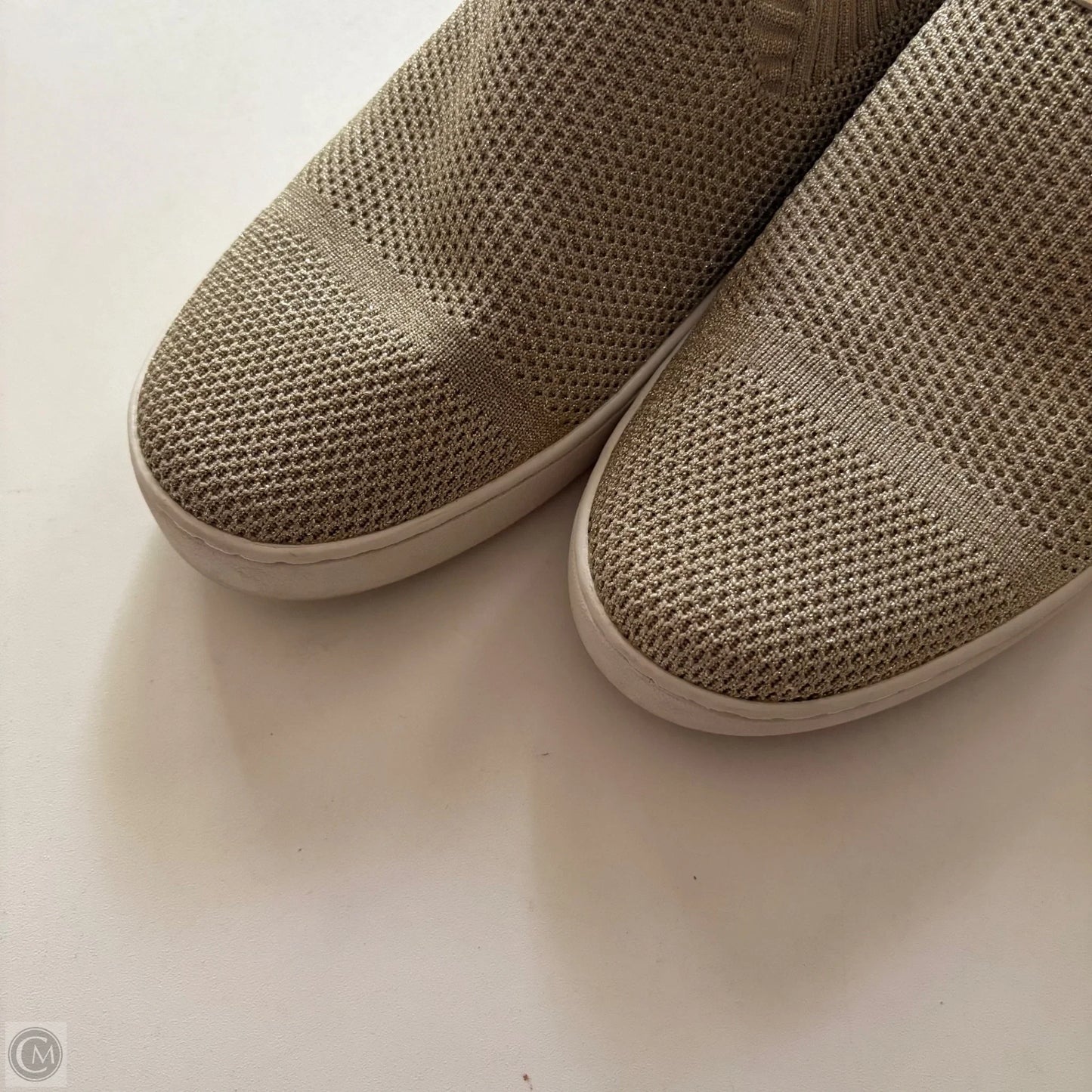 Shoes Designer By Michael Kors In Gold, Size: 9.5