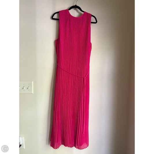 Dress Party Long By Ann Taylor In Pink, Size: Xl