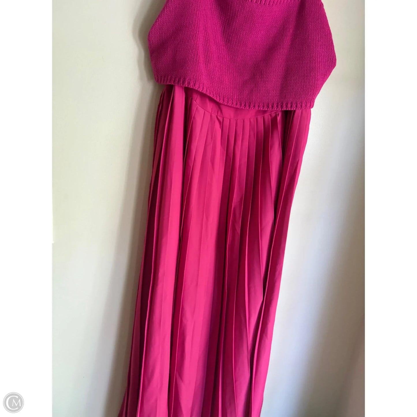 Dress Party Long By Anthropologie In Pink, Size: 1x