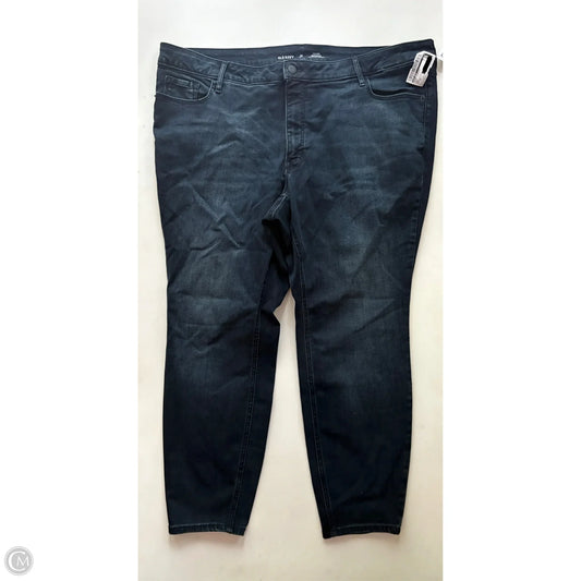 Jeans Straight By Old Navy In Blue, Size: 22