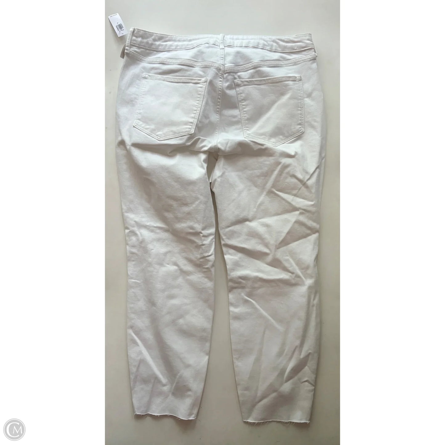 Jeans Straight By Old Navy In White, Size: 20