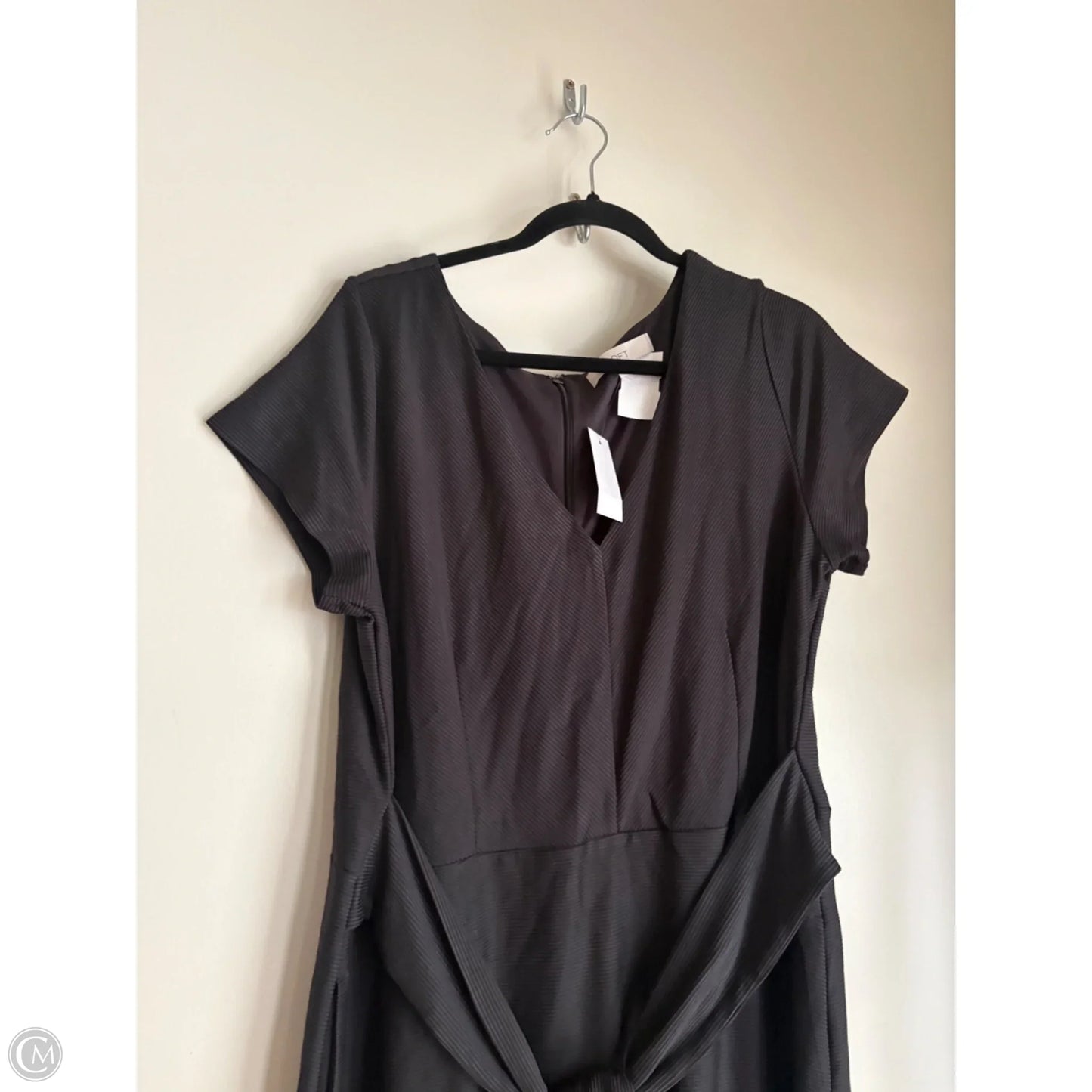 Dress Work By Loft In Grey, Size: 1x