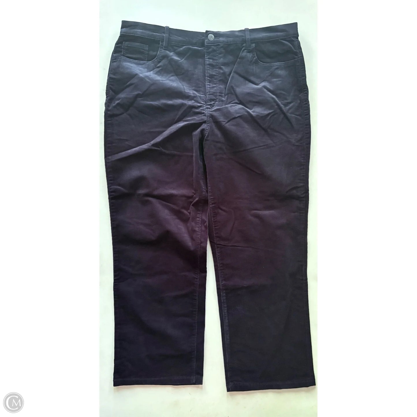 Pants Corduroy By Loft In Navy, Size: 18
