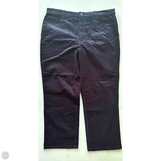 Pants Corduroy By Loft In Navy, Size: 18