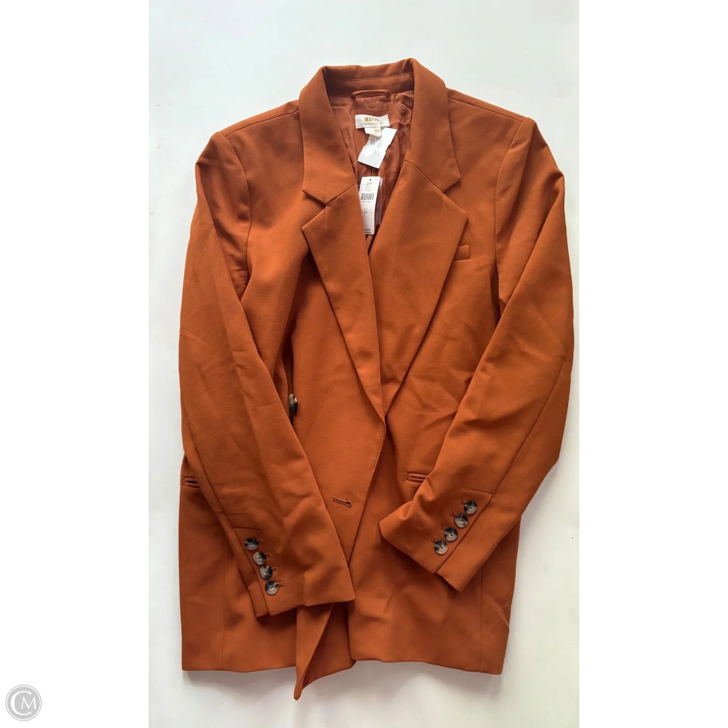 Blazer By Maeve In Orange, Size: L