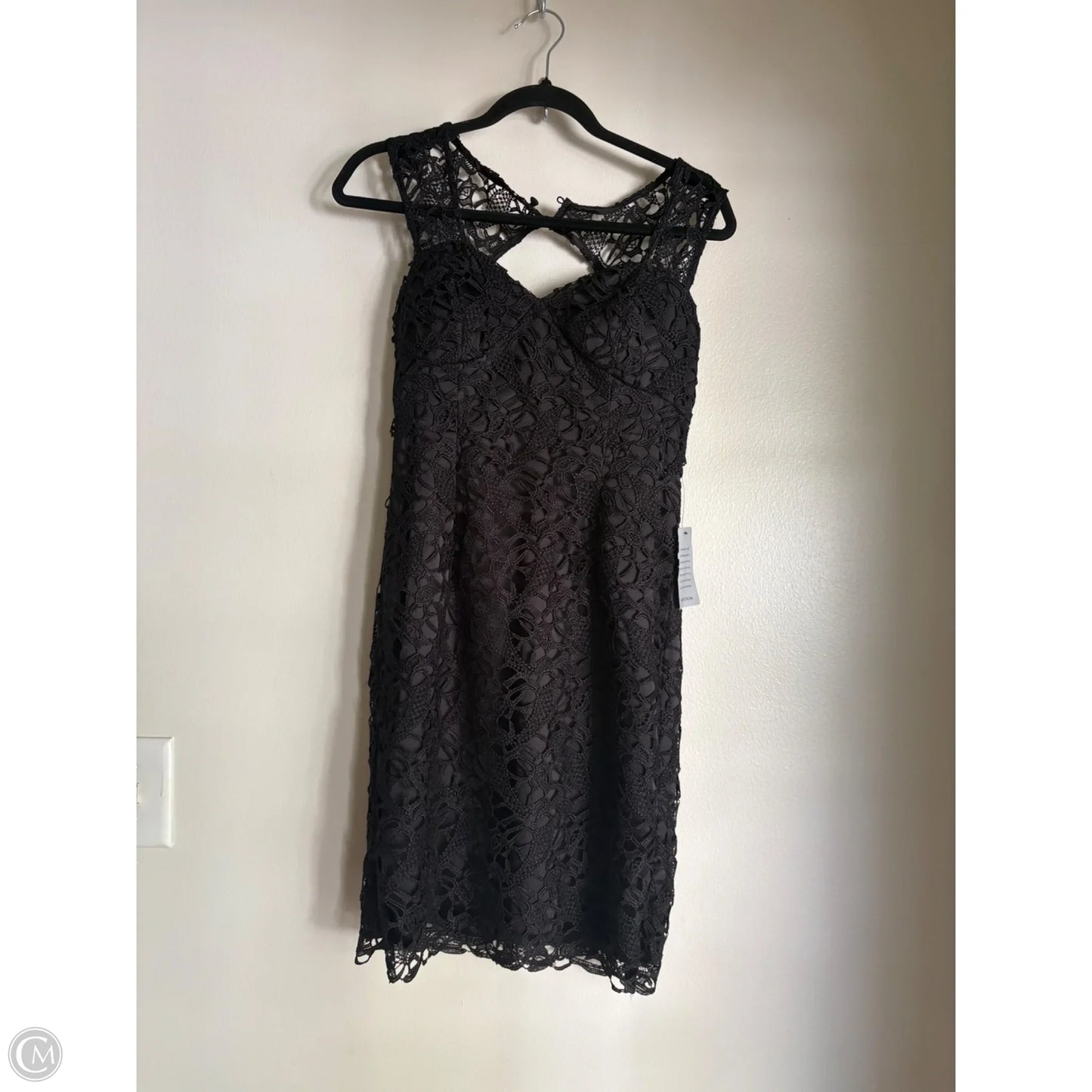 Dress Party Midi By Adrianna Papell In Black, Size: S