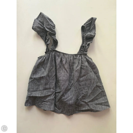 Top Sleeveless By Fabrik In Black, Size: M