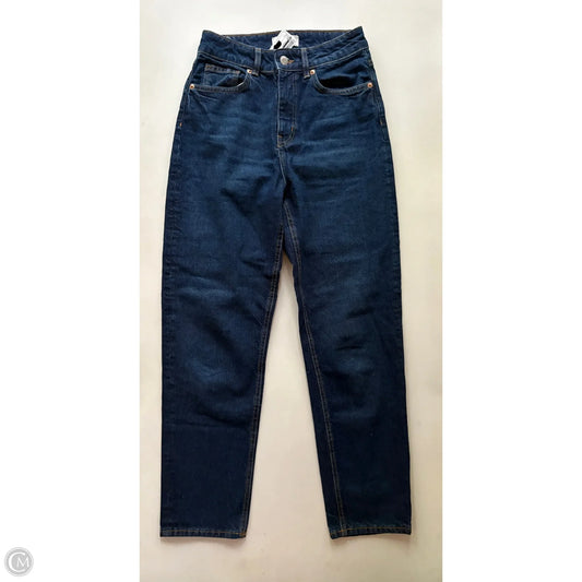 Jeans Straight By H&m In Blue, Size: 2