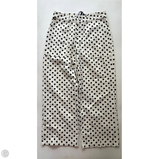 Jeans Wide Leg By Who What Wear In Polkadot Pattern, Size: 6