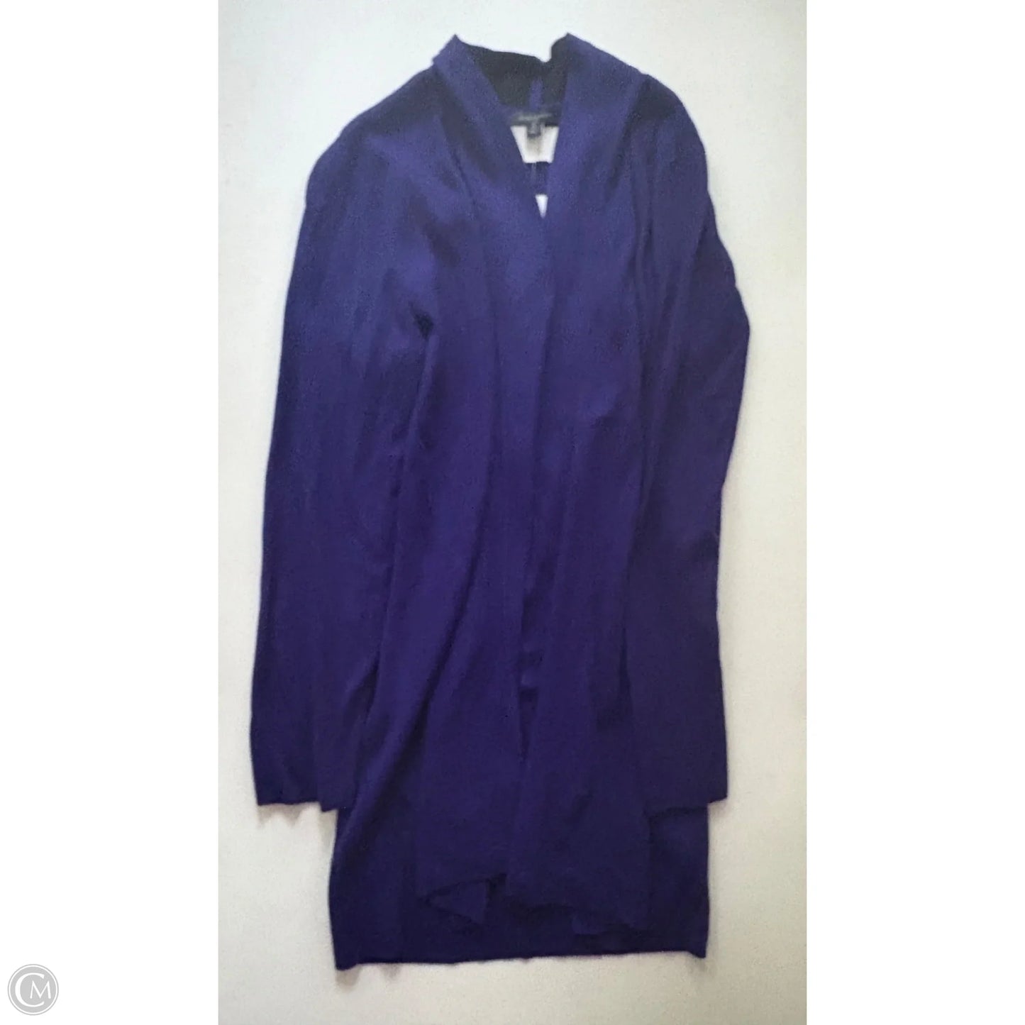Sweater Cardigan By Ann Taylor In Purple, Size: Xl