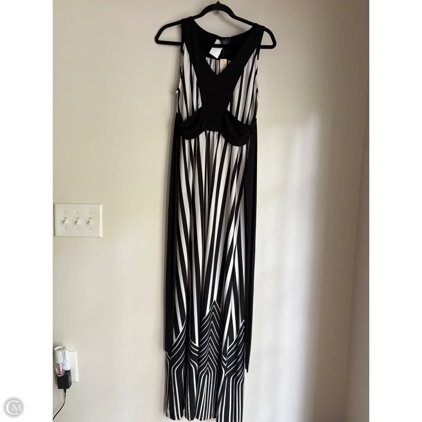 Dress Casual Maxi By New Directions In Striped Pattern, Size: M